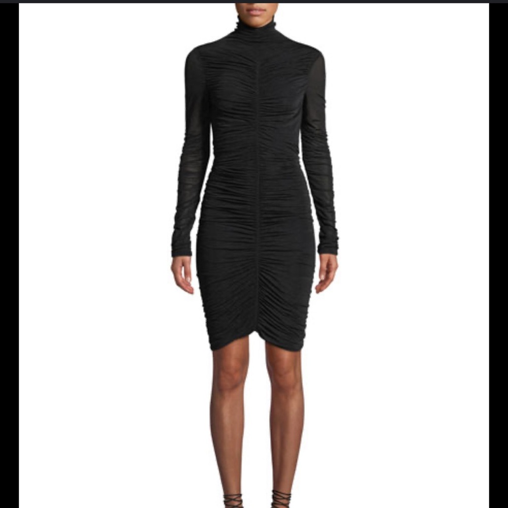 DVF Olivia ruched dress